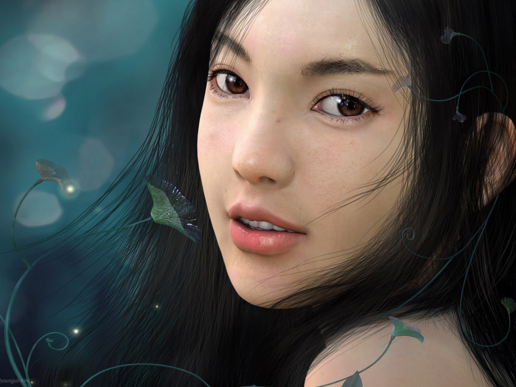 Восточная девушка