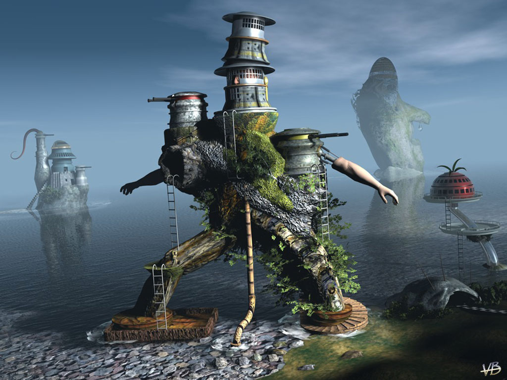 Человек дерево