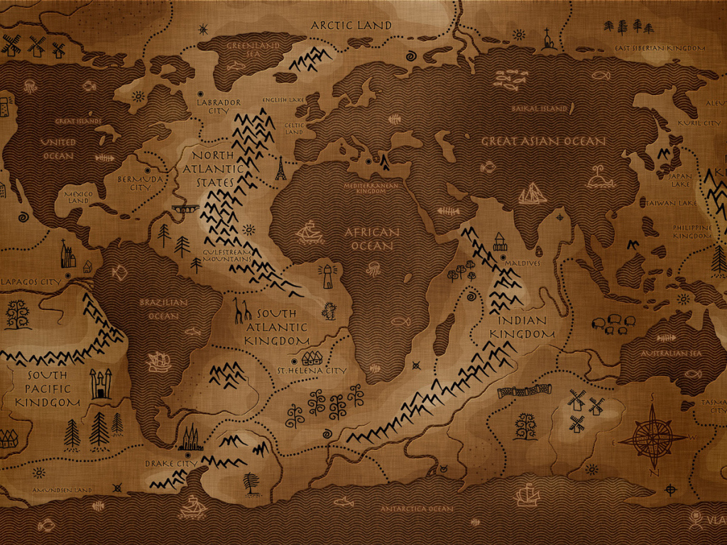 Карта наоборот