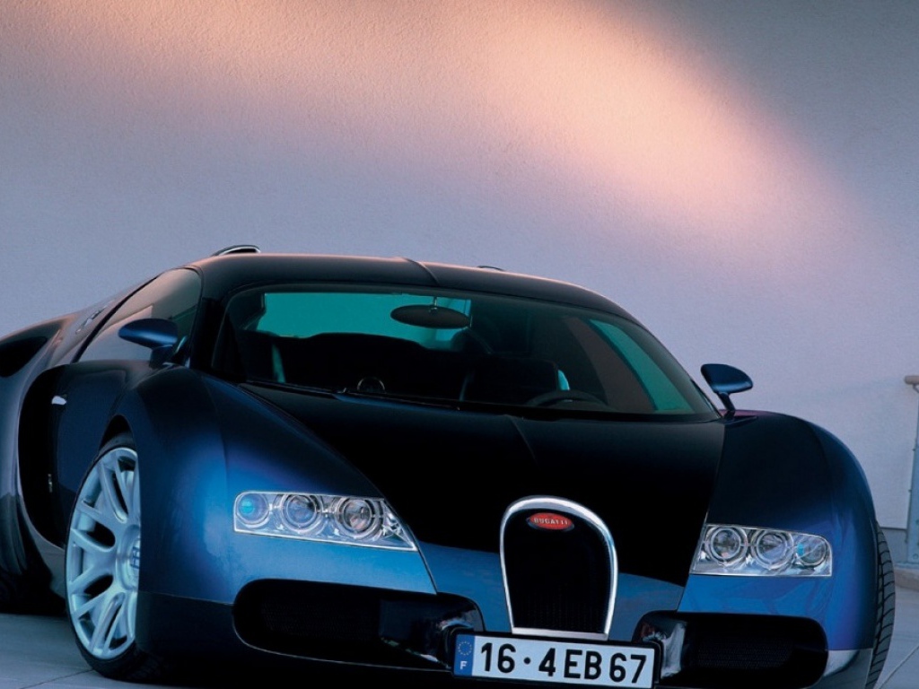 Голубой Бугатти