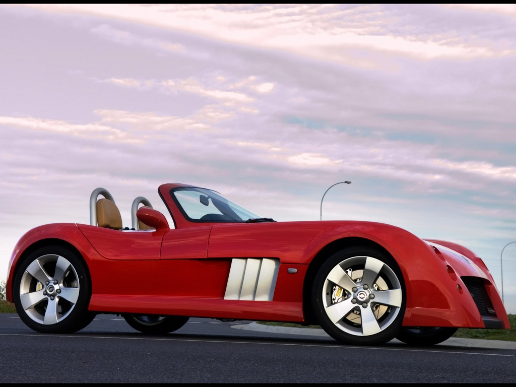 Красный спортивный Elfin