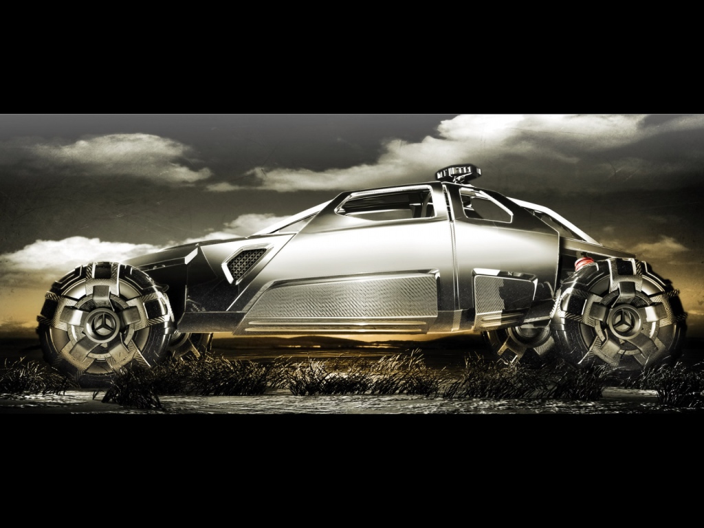 Тачка из будущего от Mercedes