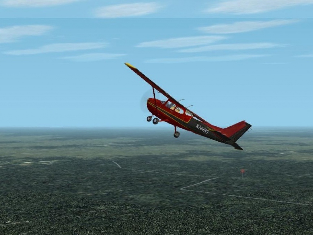 Самолет в небе