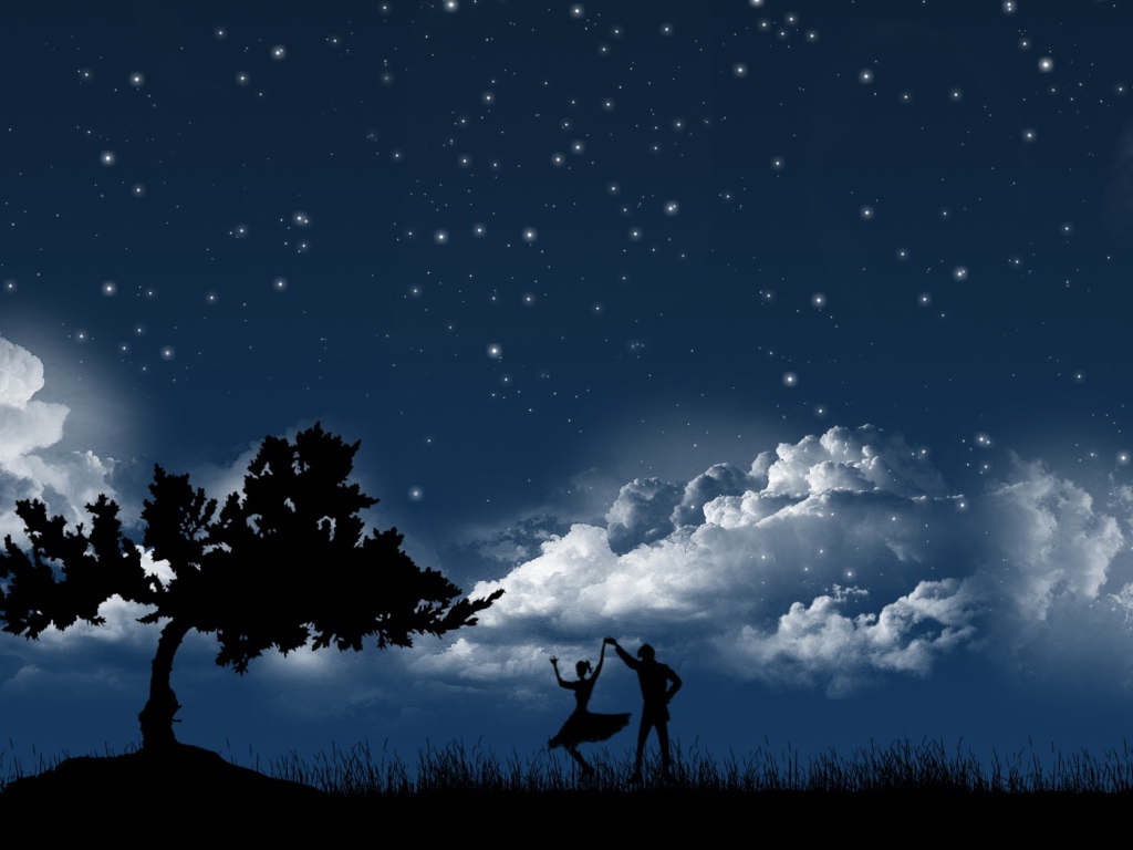 Танец в свете луны