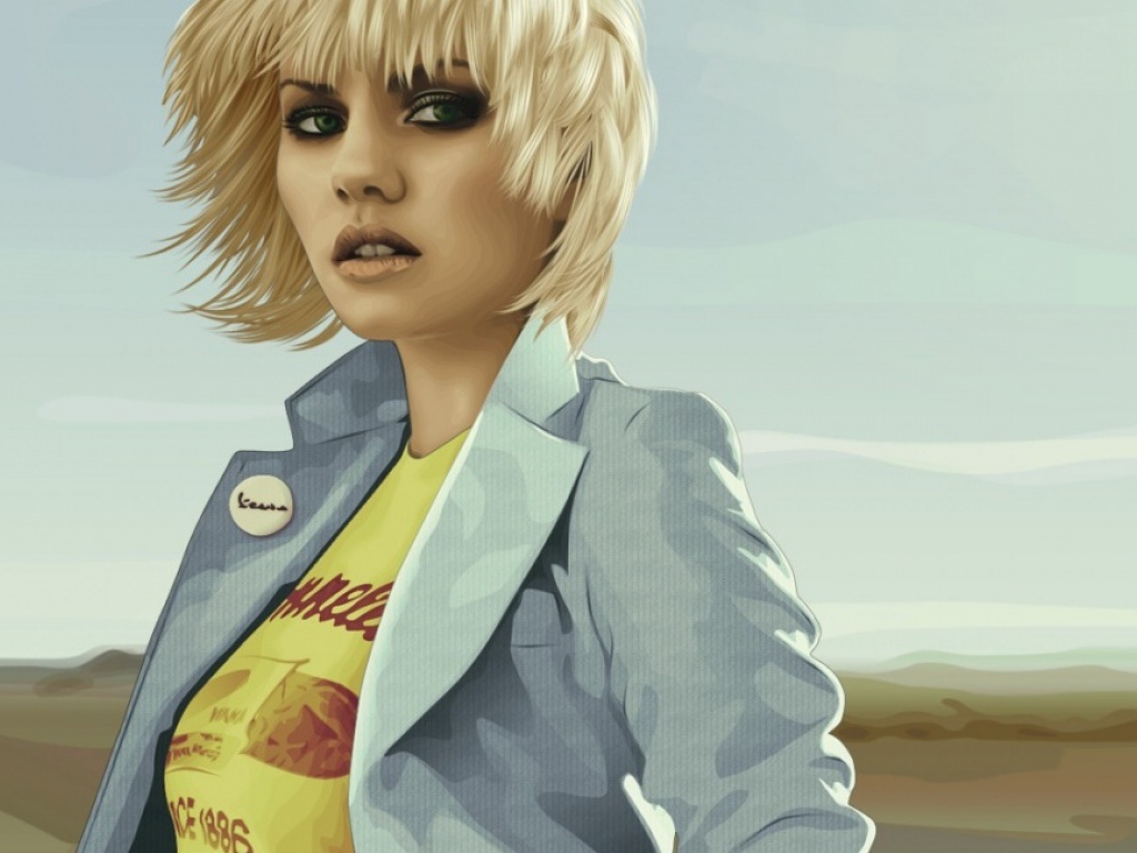 Девочка с открытки