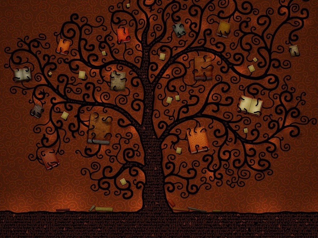 Книжное дерево