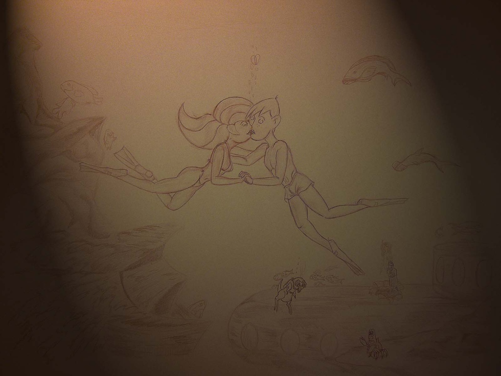 Подводный поцелуй