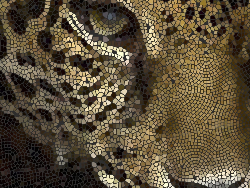 Мозайка леопард