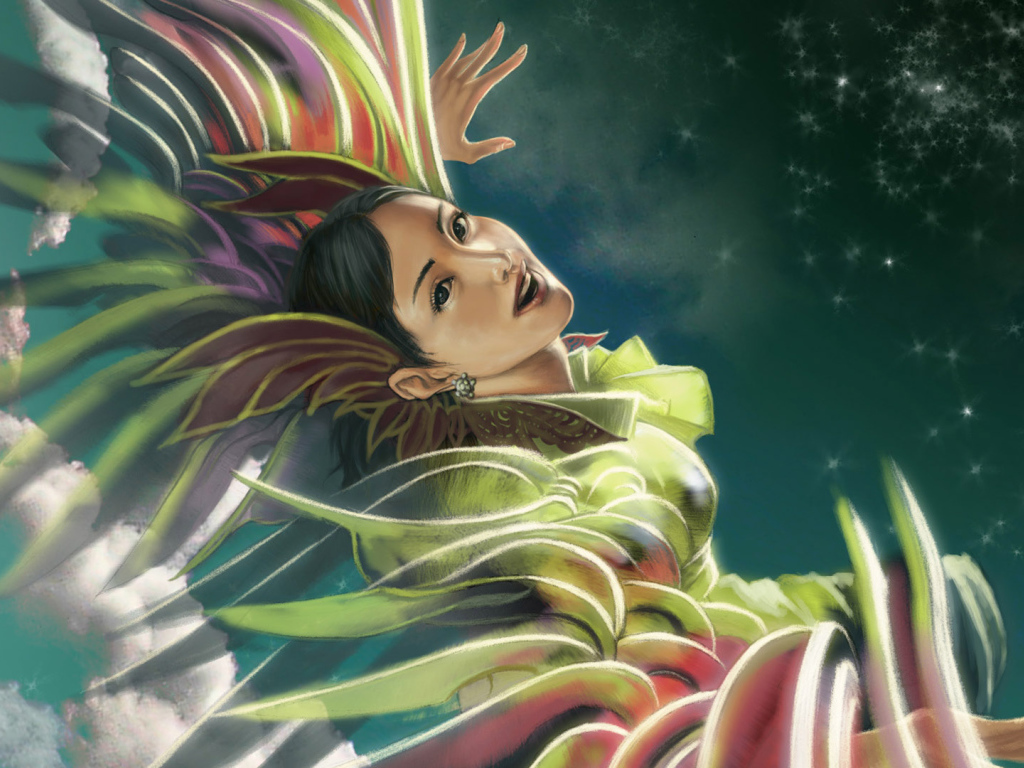 Летящая в облаках