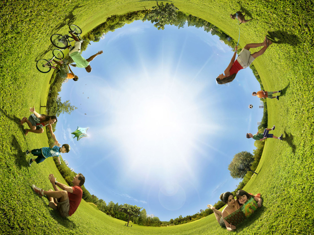 Зеленый парк