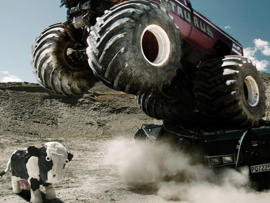 Маленькая коровка