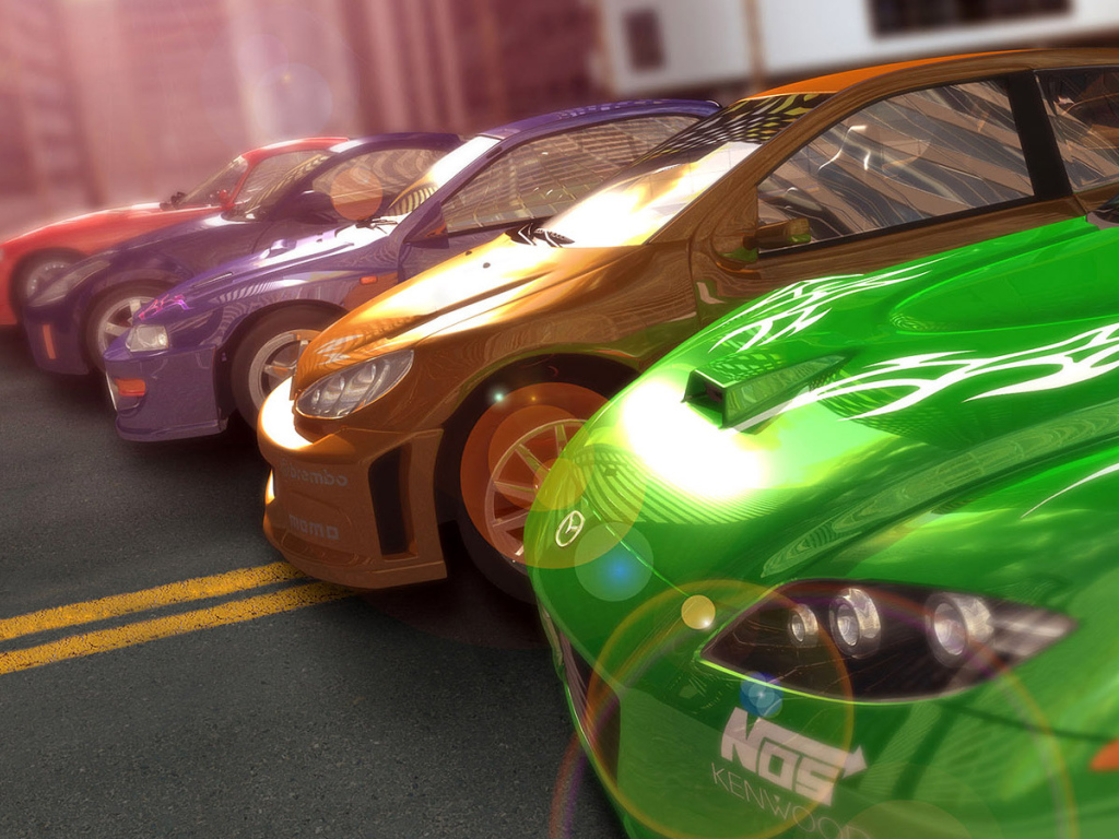 Авто на старте