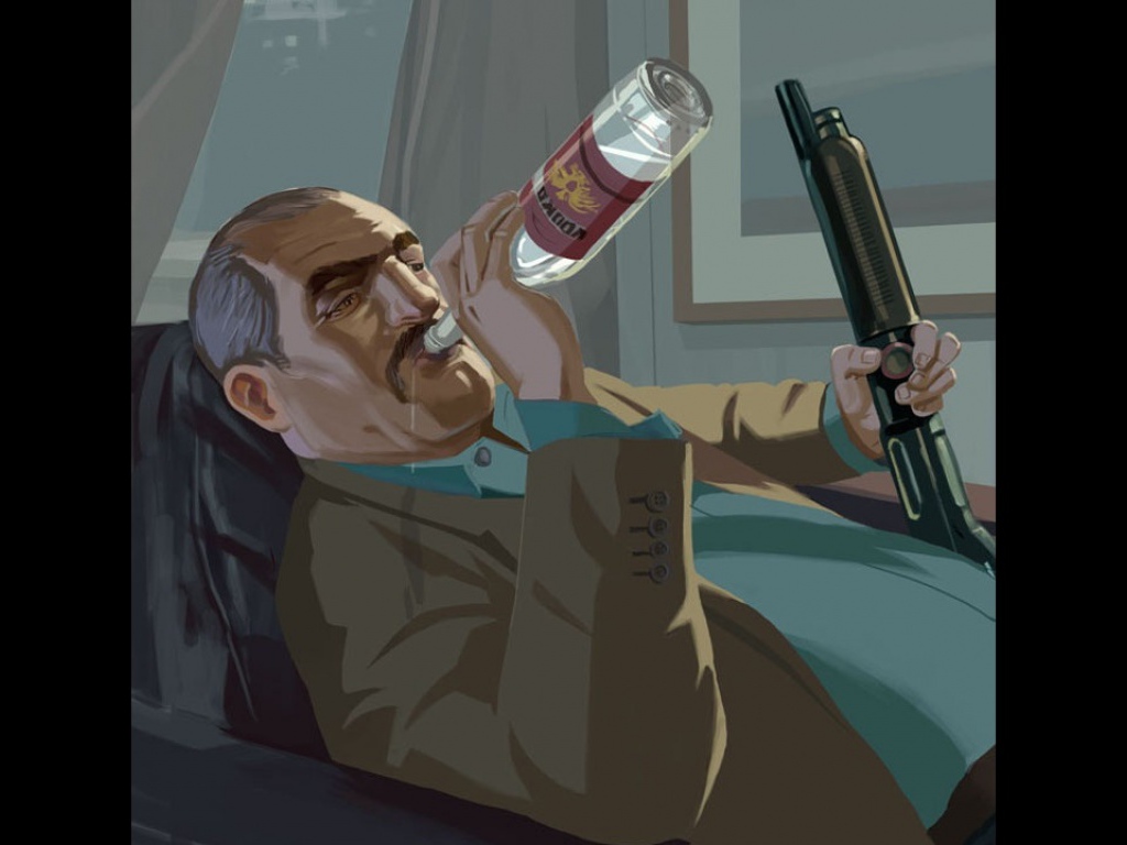 Влад Глебов - персонаж игры GTA 4