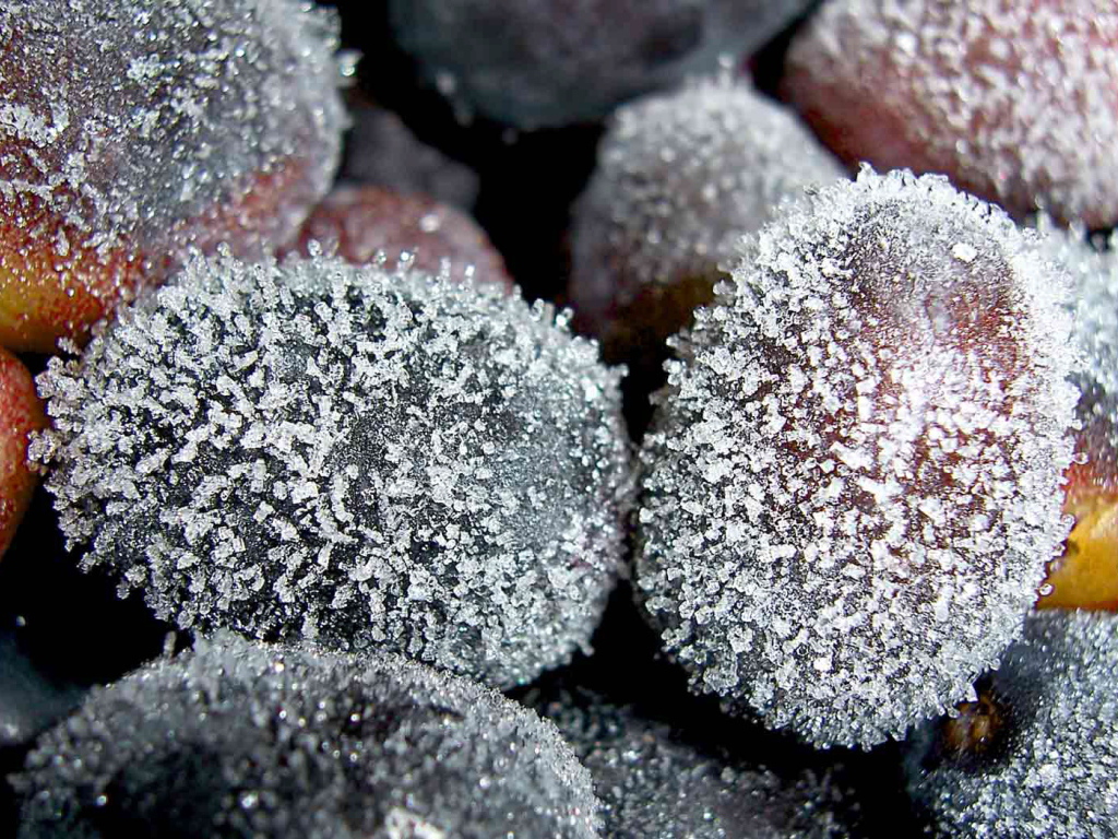 замороженный виноград