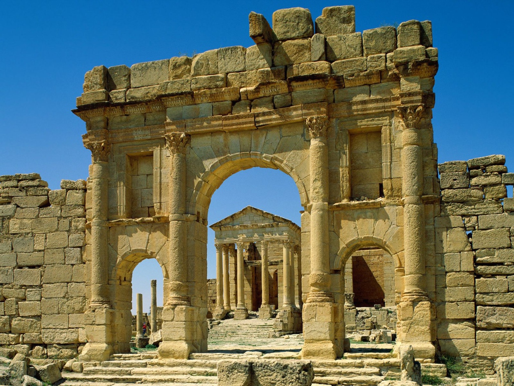 Римские Руины / Сбеитла / Тунис / Африка