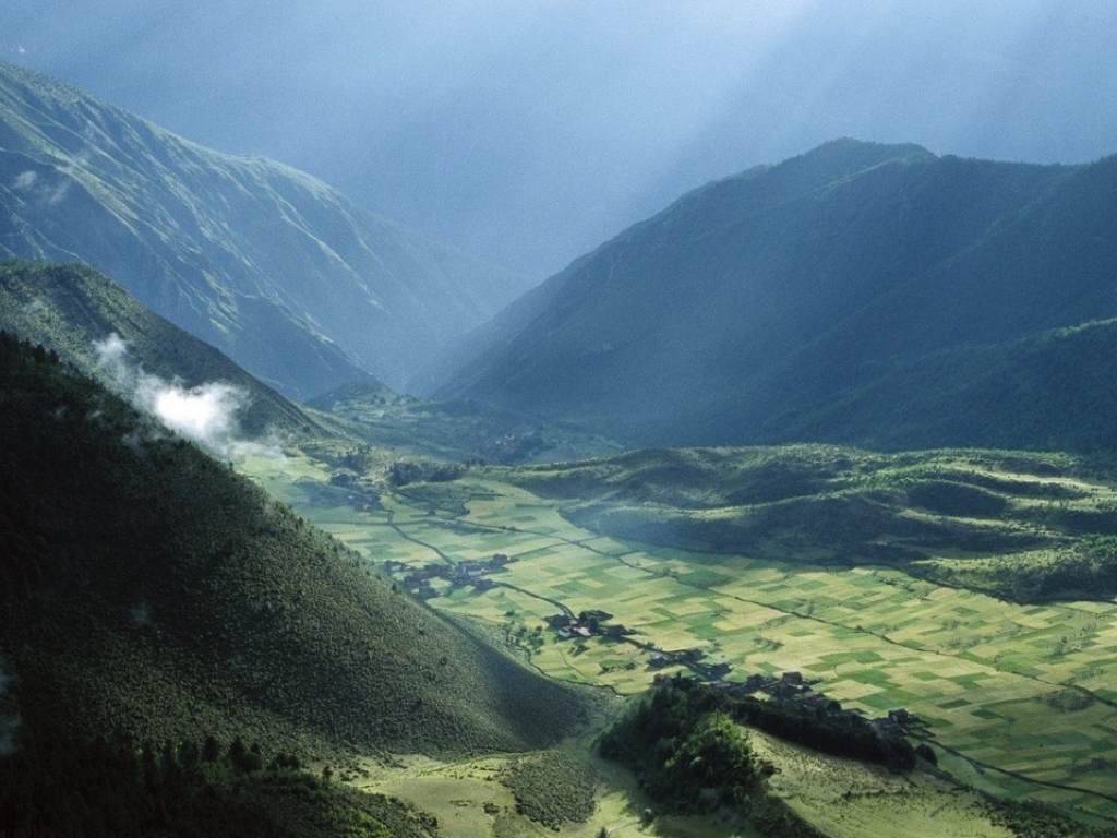 Поля Тибета