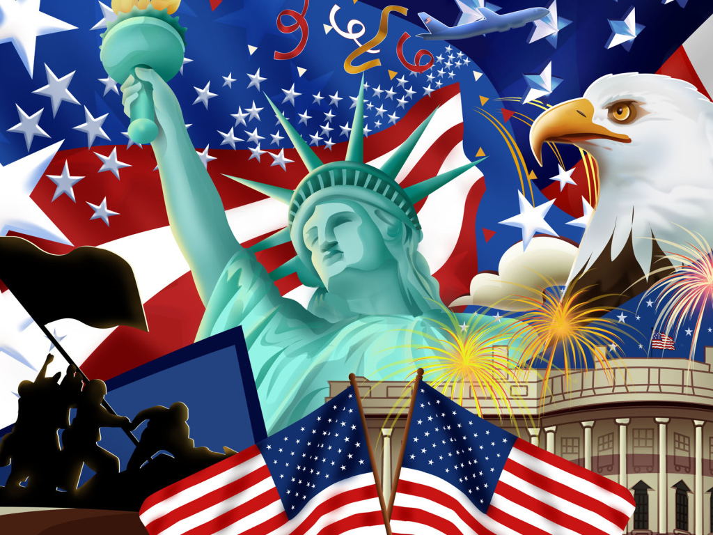 Американский флаг США