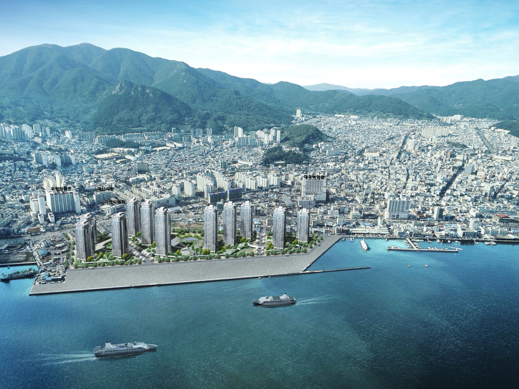 Прибрежный город