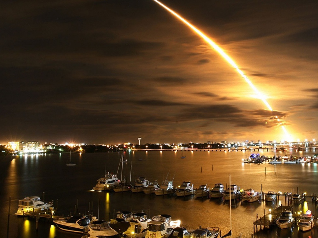 Запуск ракеты