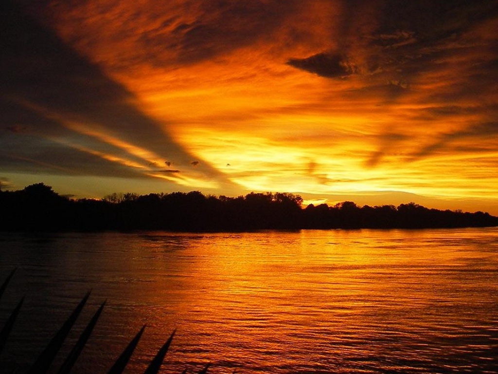 Закат Замбези