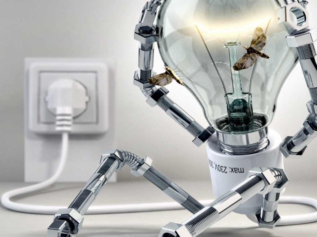 Живая лампочка