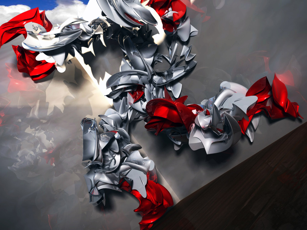 Металлические лепестки