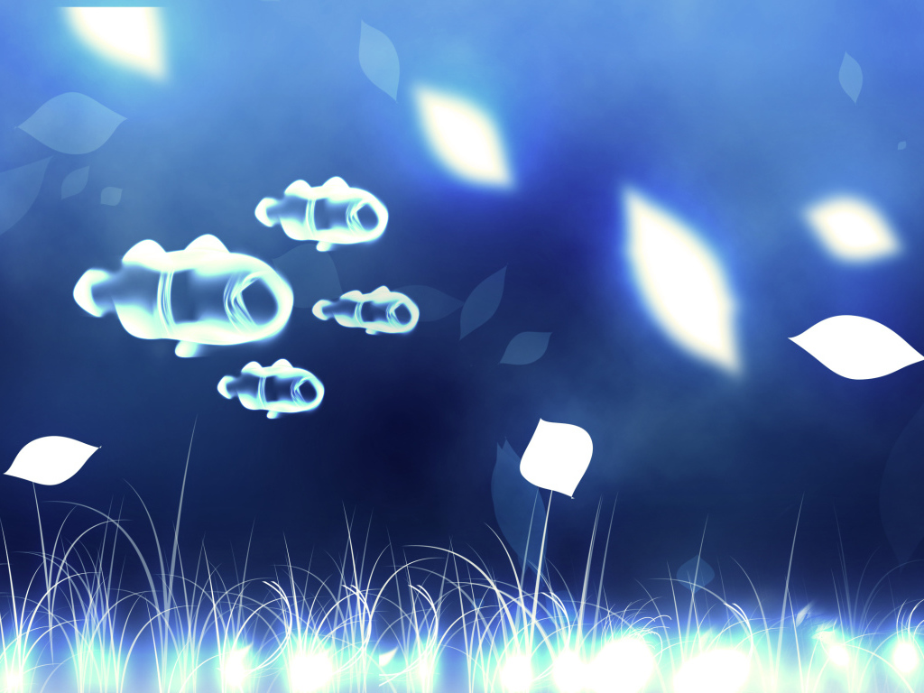 Неоновые рыбки