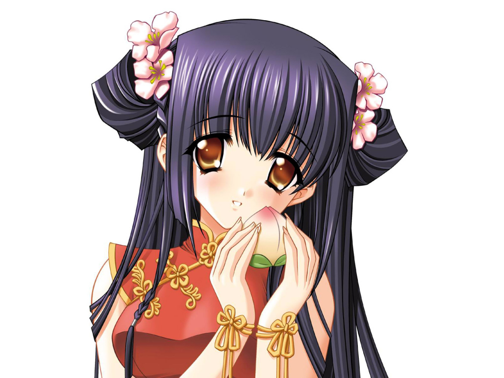 Девочка с цветочком