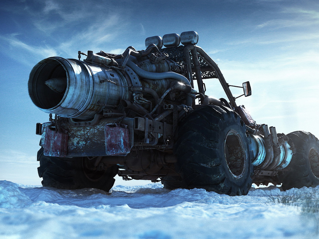 Постапокалиптический автомобиль