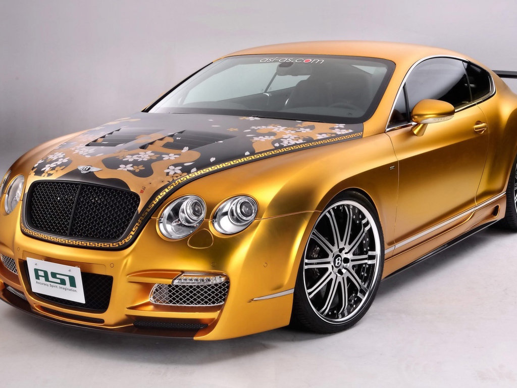 Золотой Bentley