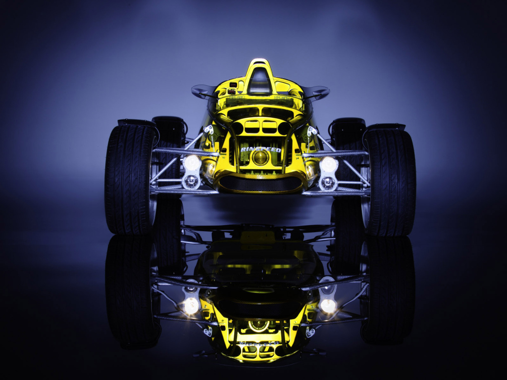 Желтый концепт авто