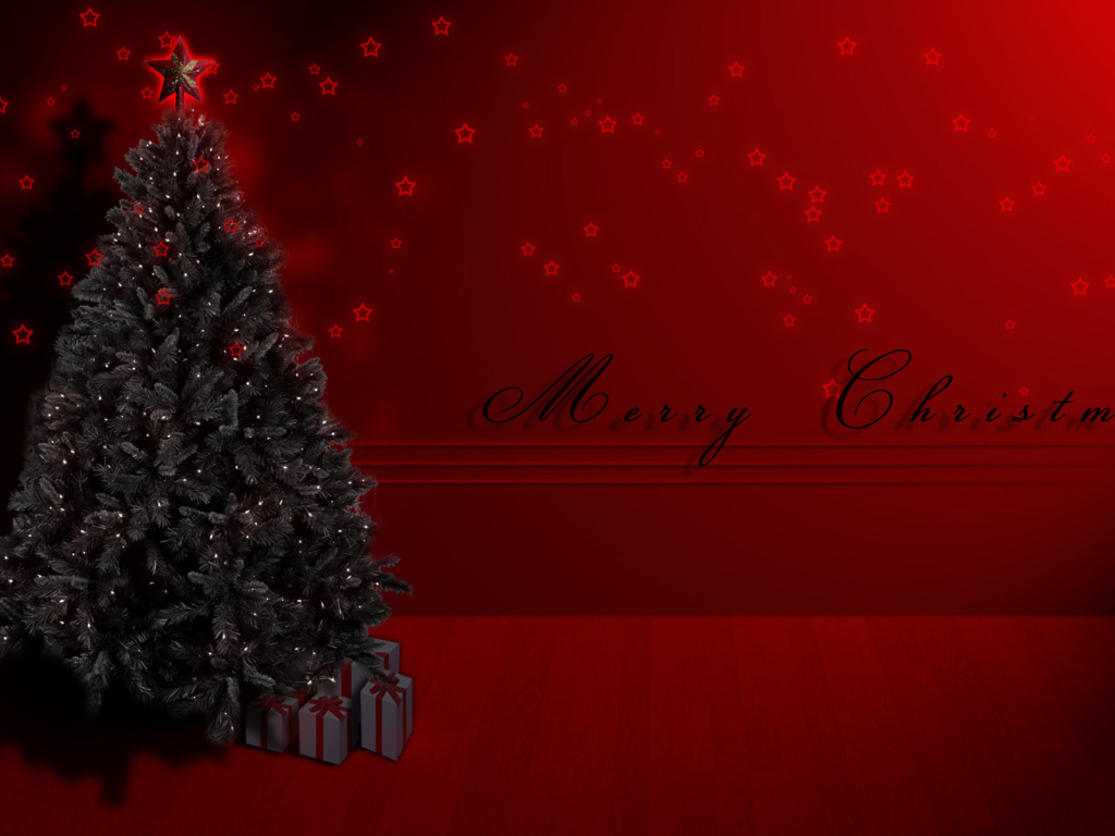 Красивая Рождественская елка