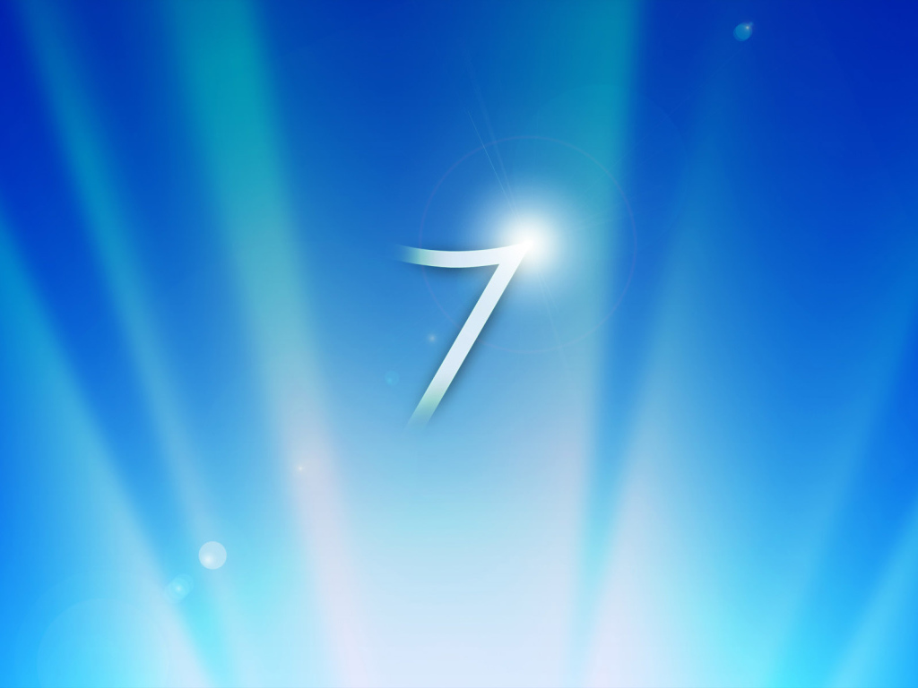 Windows 7 синяя тема
