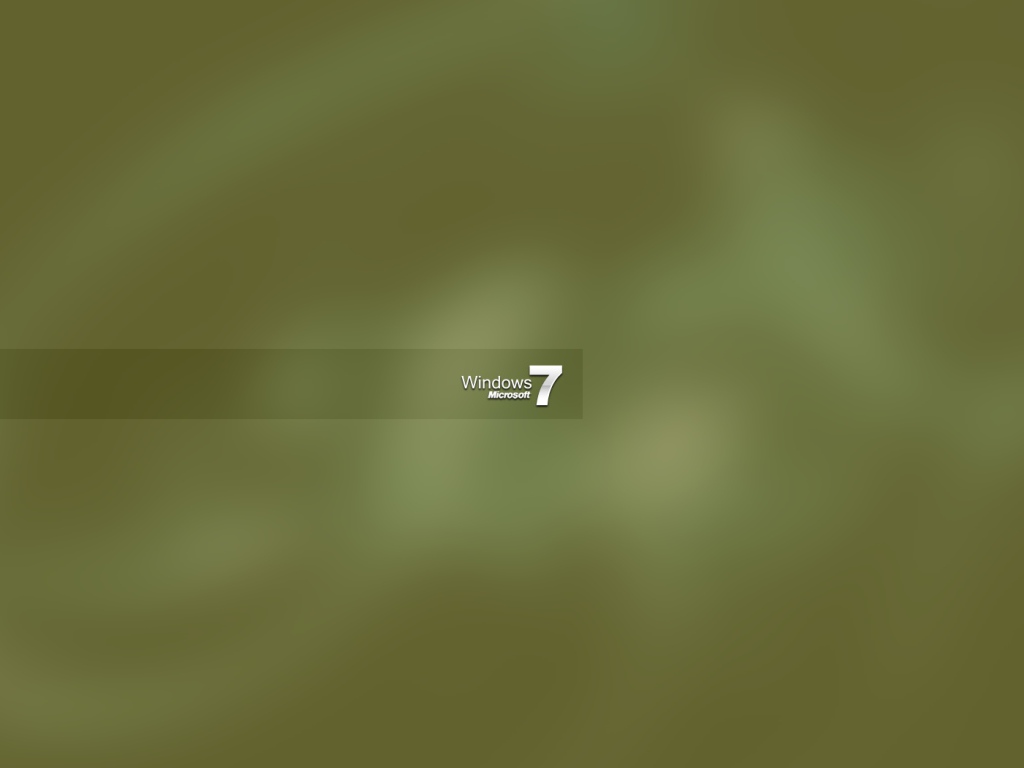 Windows 7 olive