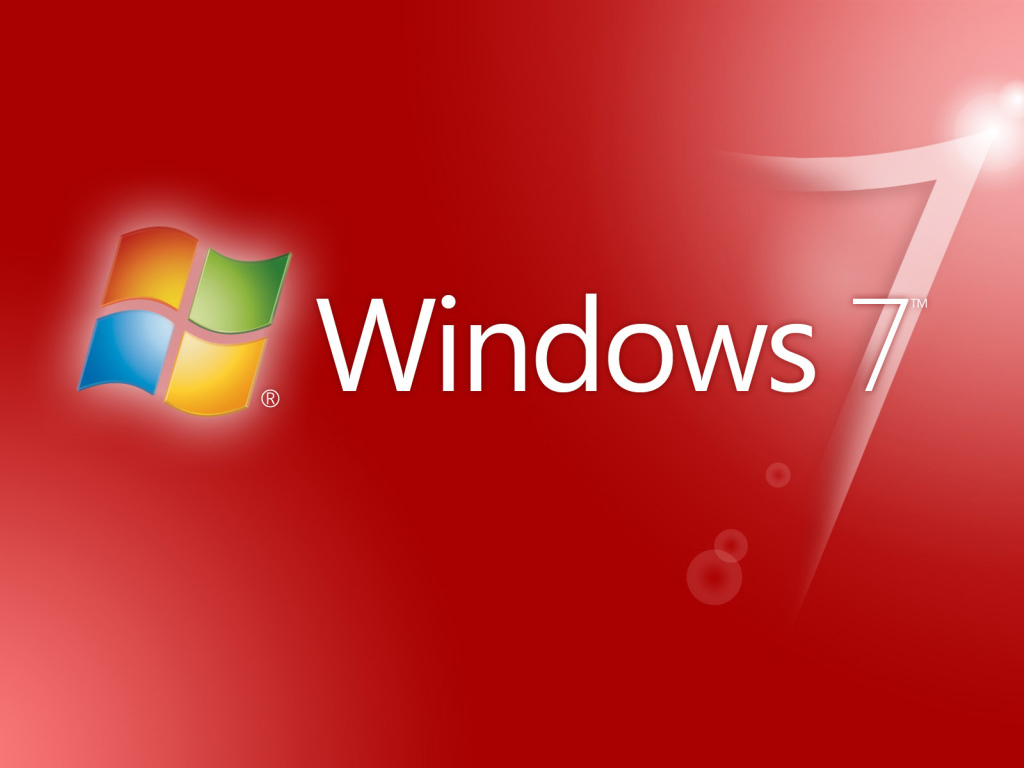Красная тема Windows Seven