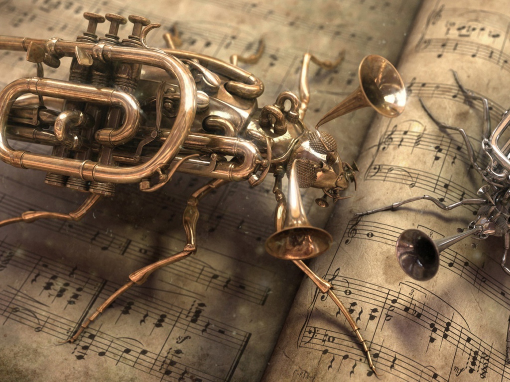 Жуки меломаны