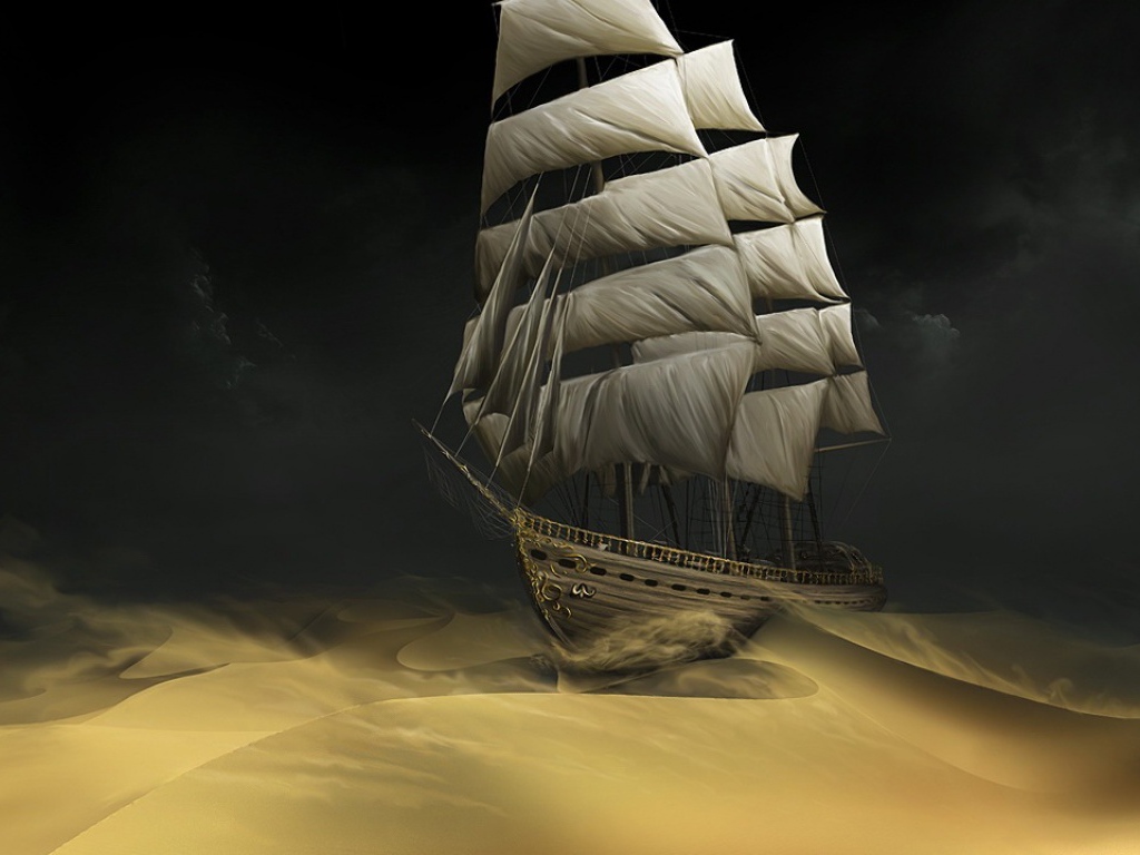 Пустынный парусник