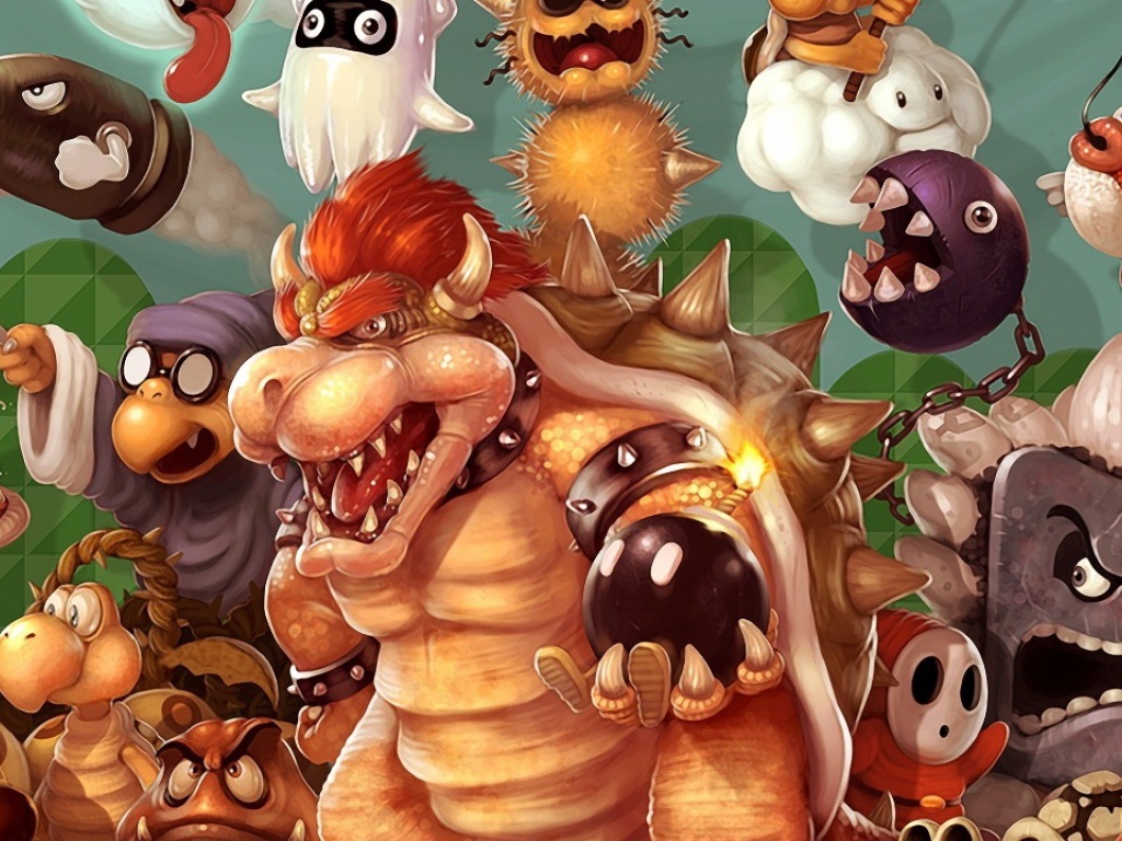 Враги Супер Марио