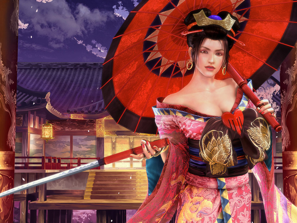 Девушка с мечом