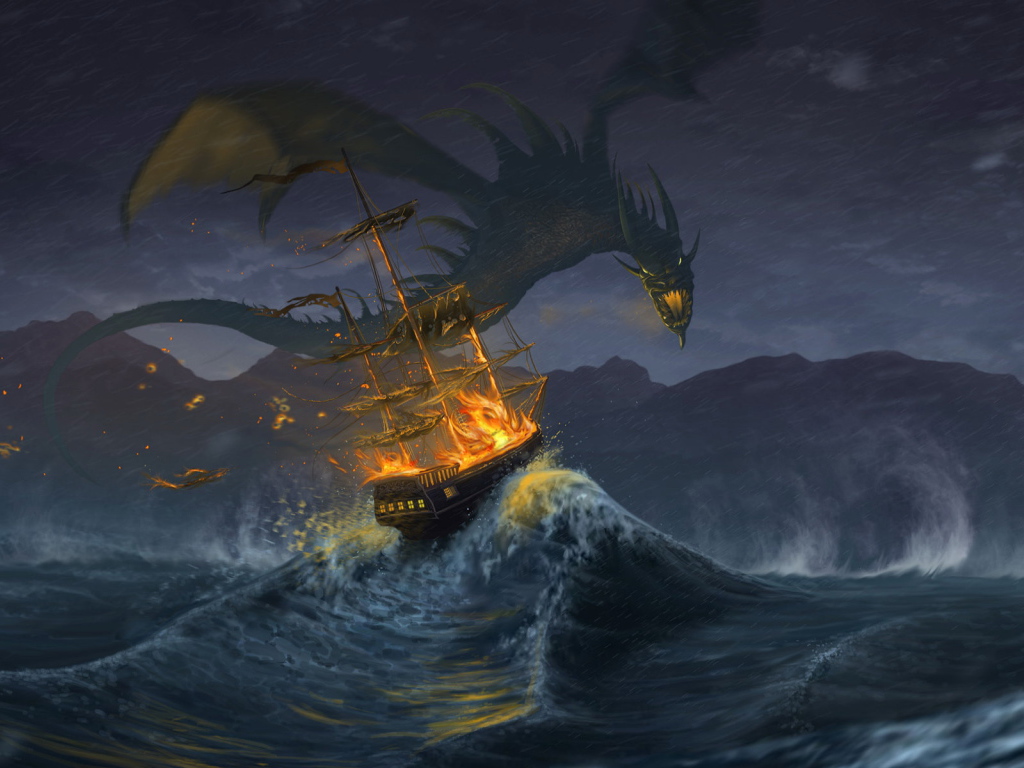 Нападение дракона