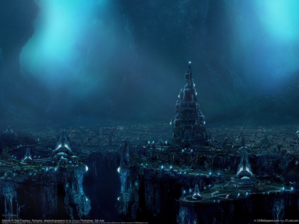 город в скале