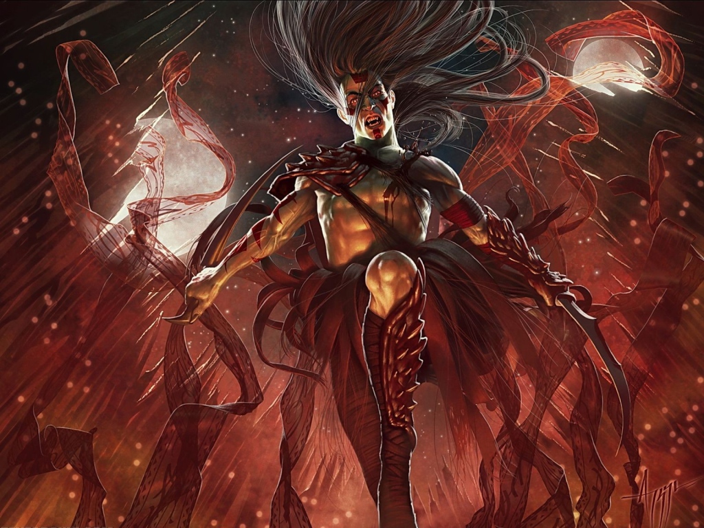 Воин из мира фэнтези