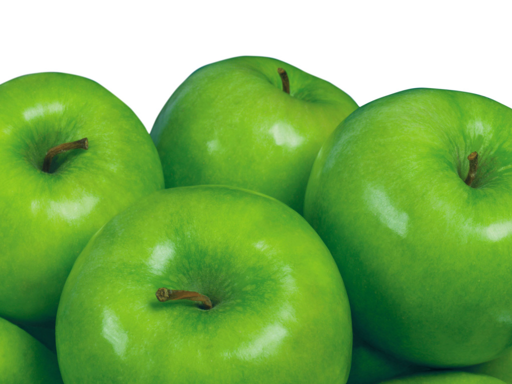 Зеленые яблочки