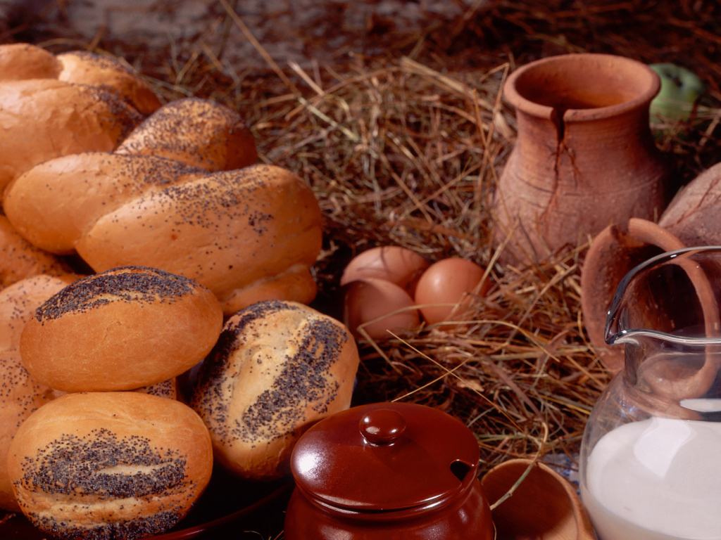 Булочки с маком