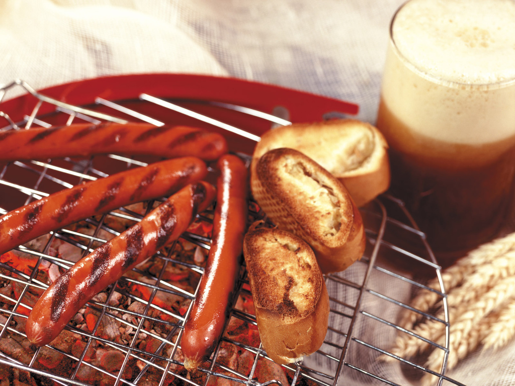 Сосиски барбекю