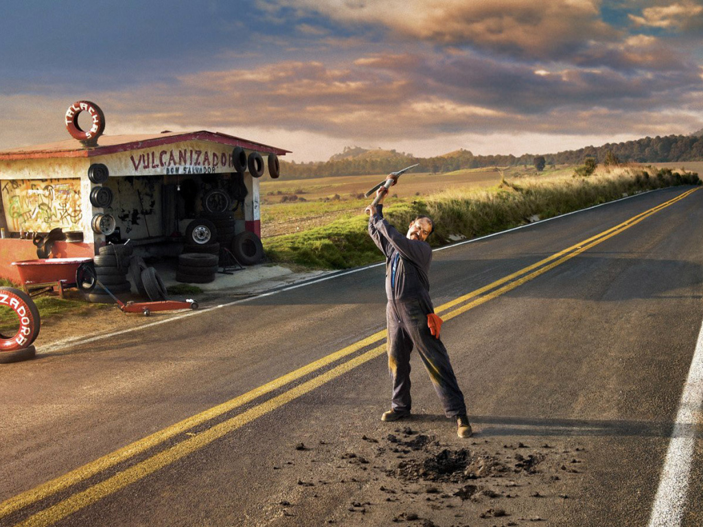 Западло / Креативная реклама покрышек