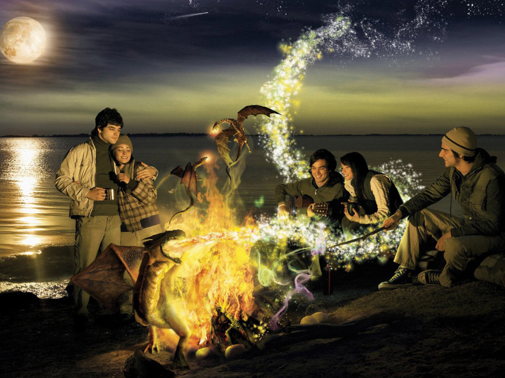 Ребята отжигают