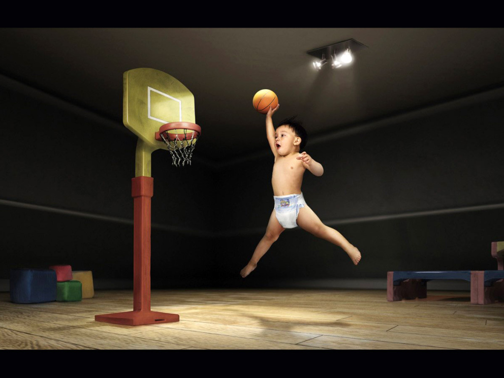 Маленький спортсмен