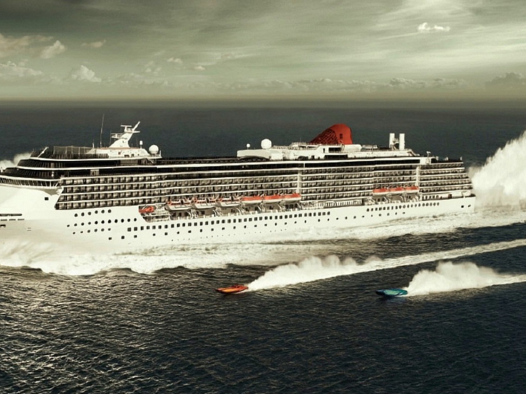 Быстрый океанский лайнер