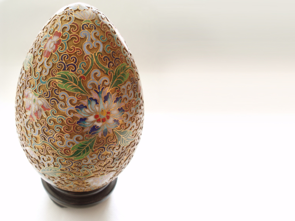 Красивое Пасхальное яйцо